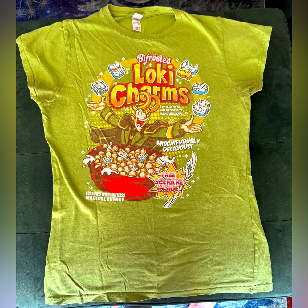 Loki Charms Green T-Shirt